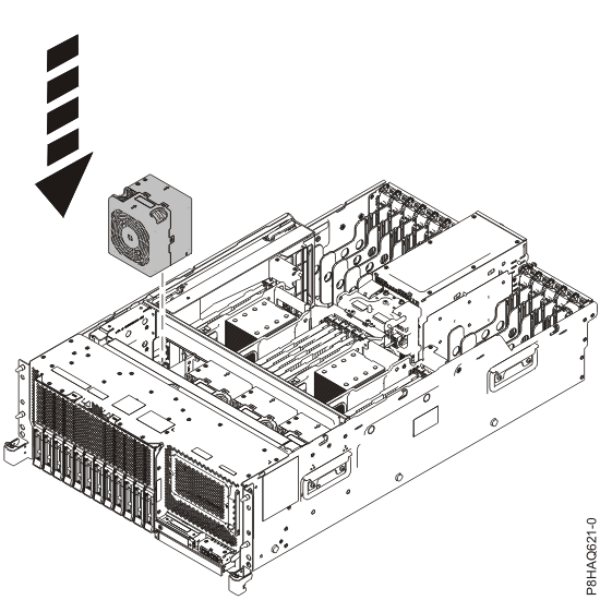Replacing the fan